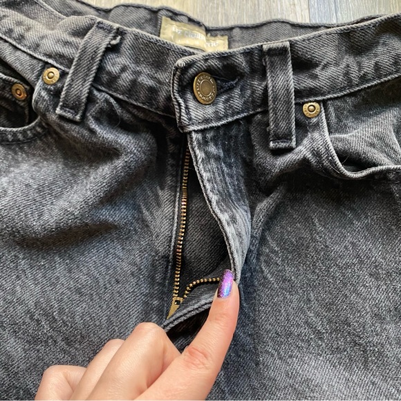 ~VINTAGE~ Liz Claiborne Black High Waisted Mom Jeans - Picture 7 of 8